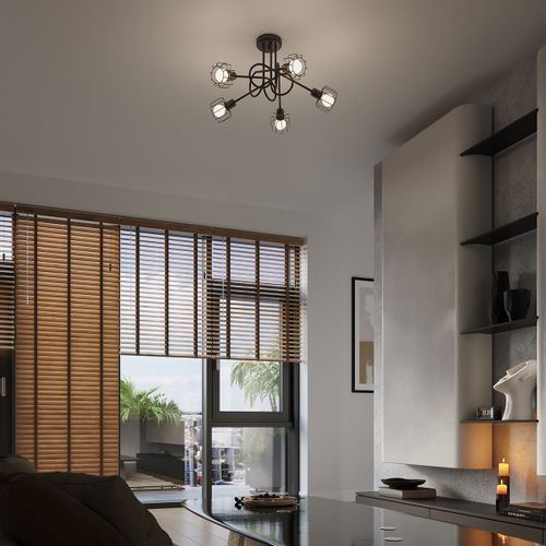 Plafon BELUCI 2 czarny na Arena.pl