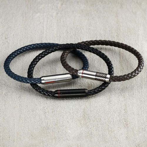 Bransoletka Męska Sector SZV101 Srebro Czarny na Arena.pl