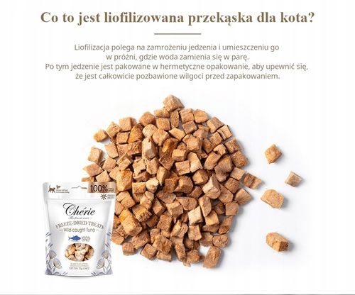 Liofilizowana WĄTROBA WOŁOWA smakołyki dla psa i kota 30g x 6 na Arena.pl