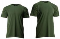 T-SHIRT MĘSKI KOSZULKA POD MUNDUR BAWEŁNIANA TEXAR OLIWKOWA S