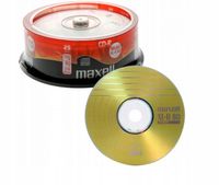 PŁYTY do muzyki MAXELL CD-R 80 min AUDIO 25 sztuk