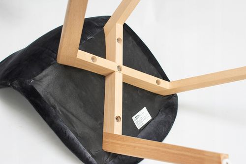 krzesło colin czarne (zestaw nogi + śruby) (nowy kod) na Arena.pl