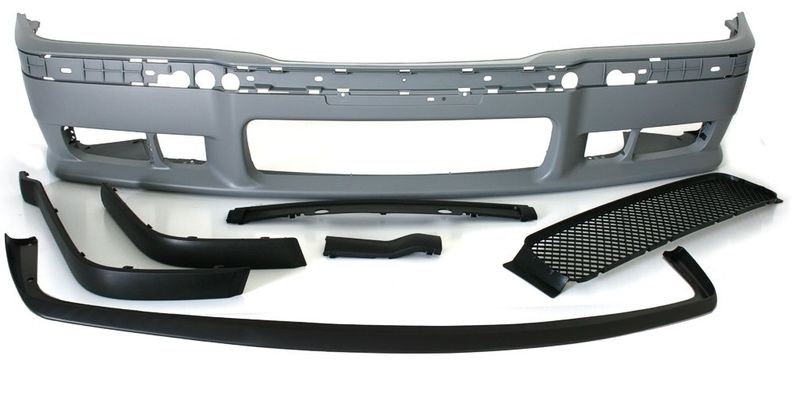 Zderzak Przedni BMW E36 M3 m-pakiet + HALOGENY zdjęcie 3