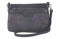 Wizytowa torebka damska skórzana - Szara ciemna