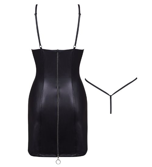 Sukienka Czarna Mamba + stringi S/M zdjęcie 3