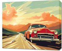 Obraz 70x60cm Przygoda Czeka