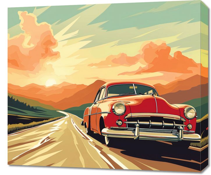 Obraz 70x60cm Przygoda Czeka zdjęcie 1