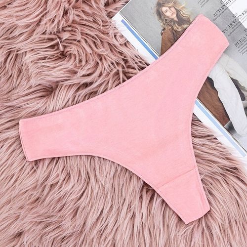 5x GŁADKIE STRINGI BEZSZWOWE BAWEŁNIANE MAJTKI M/L na Arena.pl