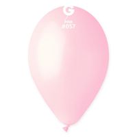 Balony pastelowe różowy jasny #057, 26 cm 100 szt.