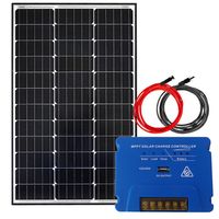 SOLARNY BATERIA SŁONECZNA 75W 12V MPPT 15A