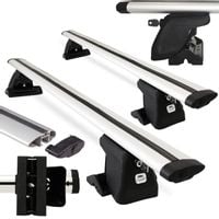 Uniwersalny bagażnik bazowy na punkty montażowe AMOS C-15 PLUS Belki Aluminiowe Dynamic 130cm