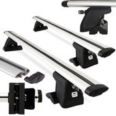 Uniwersalny bagażnik bazowy na punkty montażowe AMOS C-15 PLUS Belki Aluminiowe Dynamic 130cm