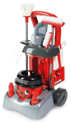 WÓZEK DO SPRZĄTANIA DUŻY ZESTAW ODKURZACZ HENRY MOP WIADRO CASDON 52 CM na Arena.pl