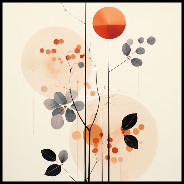 Plakat 70x70cm Jesienna Melodia zdjęcie 2