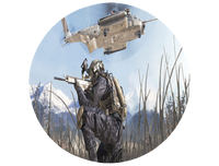 Opłatek na tort Call of Duty