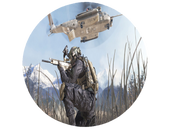 Opłatek na tort Call of Duty