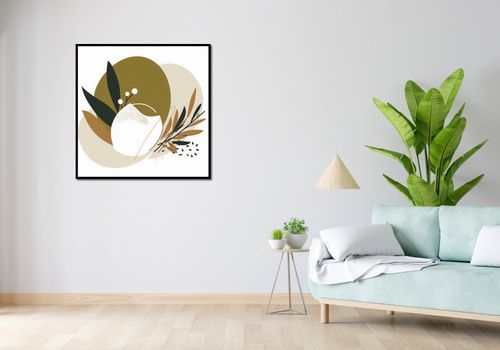 Plakat 90x90cm Botaniczna Esencja na Arena.pl