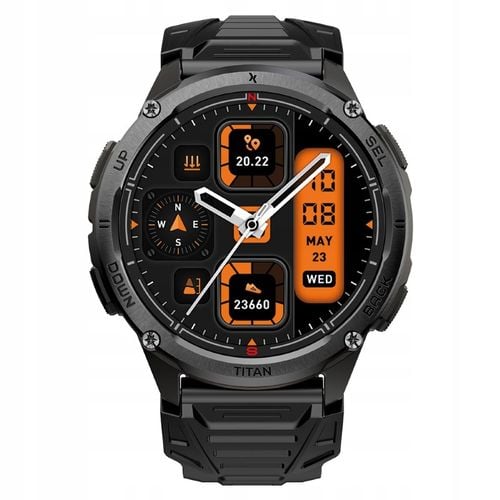 Smartwatch Maxcom FW111 Titan Chronos GPS Black na Arena.pl