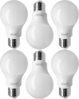 Żarówka led E27 470 lumenów 6 szt kula ciepła biel