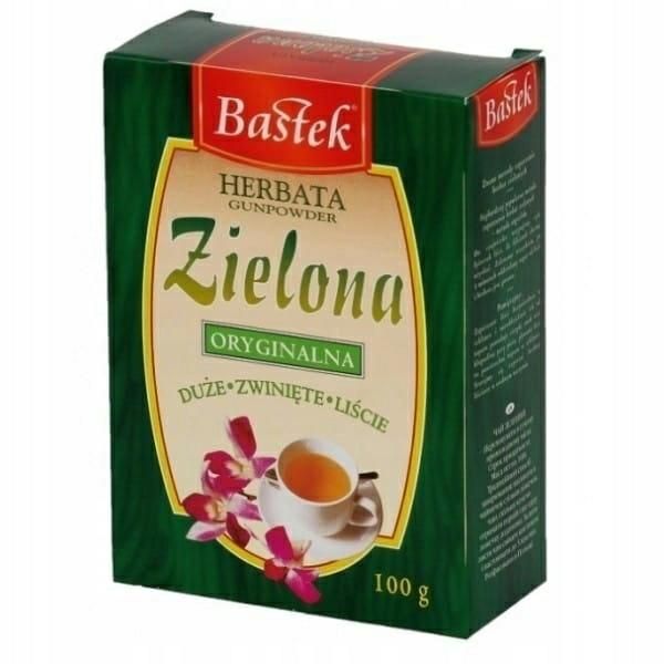 HERBATA BASTEK LIŚĆ ZIELONA 100G zdjęcie 1