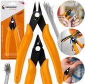 SZCZYPCE BOCZNE TNĄCE DO KABLI DRUTU MAŁE PORĘCZNE 130 MM VERGIONIC