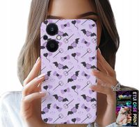 ETUI DO OPPO RENO8 LITE 5G - MODNE WZORY WIDŁY SERCA KOKARDKI KOKARDA