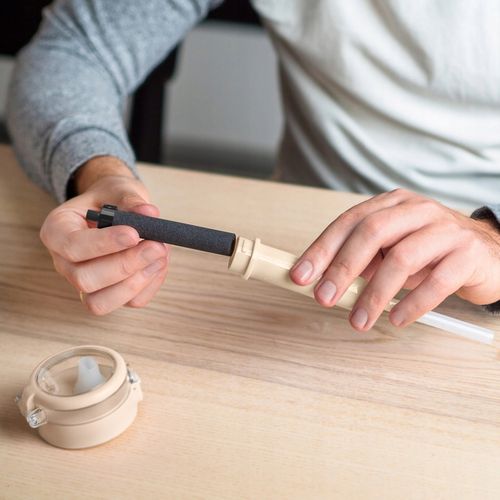 Butelka filtrująca Wessper ActiveMax Clarti 0,68l beżowa + 1x Filtr na Arena.pl