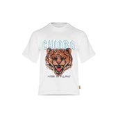 Chiara Wear - T-shirt oversize ROAR - biały XS/S