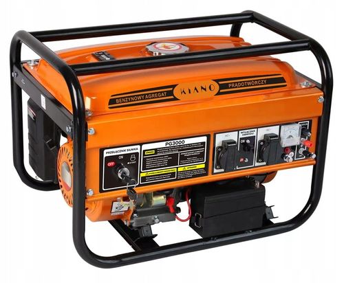 Agregat prądotwórczy przenośny benzynowy generator prądu 7km AVR 3000W na Arena.pl