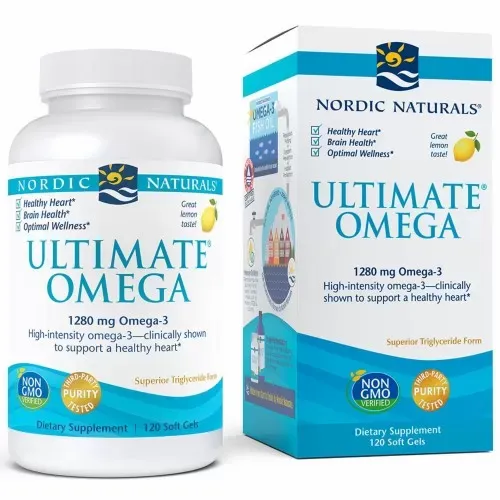 Ultimate Omega 1280mg Cytryna 120 Kapsułek zdjęcie 1