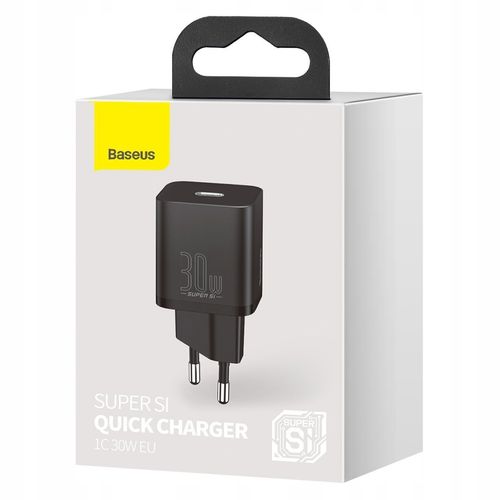 Ladowarka Baseus Super Si quick charger USB-C 30W EU Black na Arena.pl