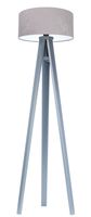 Lampa stojąca HOME 40 szara/biała/szara