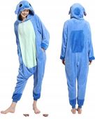 STITCH STICZ STICH PIŻAMA DRES na WALENTYNKI Przebranie XL 176-186 cm