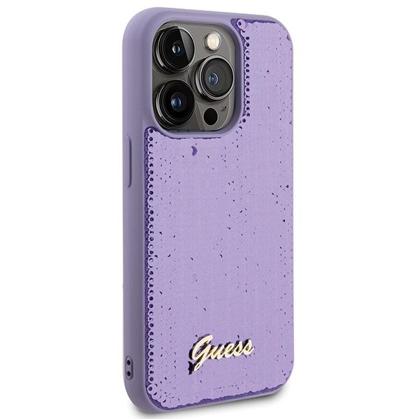 Etui Guess do iPhone 15 Pro, Fioletowy zdjęcie 4