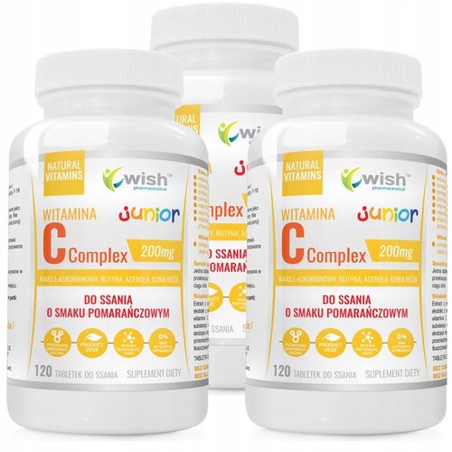 NATURALNA WITAMINA C RUTYNA JUNIOR DO SSANIA 3x120 na Arena.pl