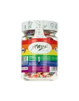 Filtry węglowe Purize XTRA Slim RAINBOW - śr. 6 mm - 100 szt.