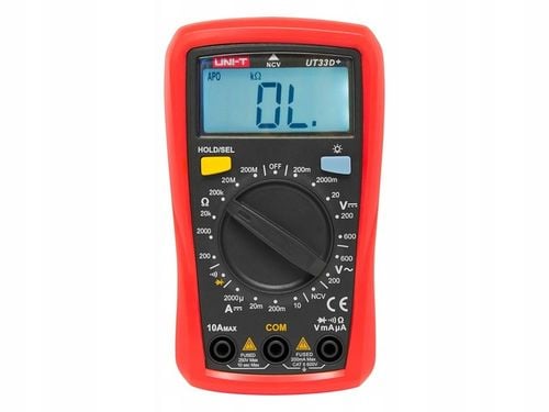 MULTIMETR MIERNIK PRĄDU NAPIĘCIA AC ZESTAW UNI-T UT33D+ na Arena.pl