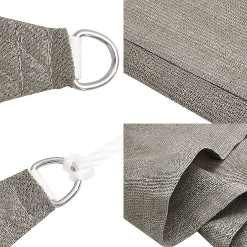 Żagiel przeciwsłoneczny, 160 g/m², jasnoszary, 2x3 m, HDPE na Arena.pl