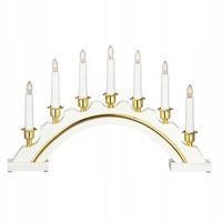 Świecznik adwentowy Celine 700446 biały