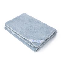 koc wełniany merynos tumbler niebieski 180x200 (+-5cm)