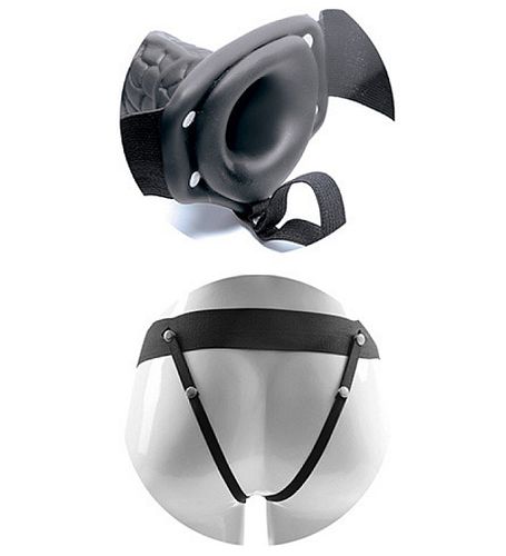 Czarna proteza na paskach - Real Rapture - 20,5cm na Arena.pl