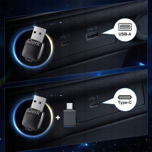 Super Adapter Android Auto Bezprzewodowy Wifi 6 Bluetooth 5.4 USB c na Arena.pl
