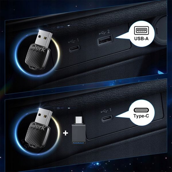 Super Adapter Android Auto Bezprzewodowy Wifi 6 Bluetooth 5.4 USB c zdjęcie 15