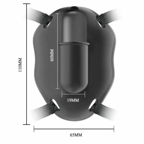 pretty love carter - pas z wibrującym modułem, ładowanie usb, czarny na Arena.pl