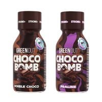 shoty konopne green out® choco bomb double choco + praline