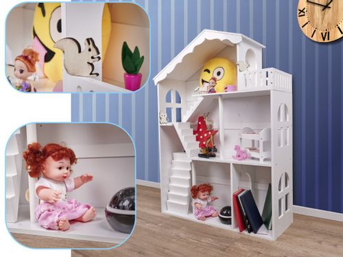 LULILO Półka regał domek na książki CALLA XXL na Arena.pl