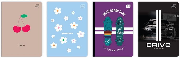 ZESZYT GŁADKI A5 30 INTERDRUK MIX zdjęcie 1