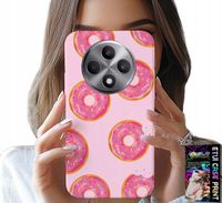 ETUI DO OPPO RENO12 F / 12FS 5G - WZÓR Z PĄCZKAMI DONATAMI POLEWĄ CUKROWĄ