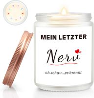 Świeca Zapachowa Sojowa Lawenda 200g Naturalny Wosk na Prezent dla Bliskich