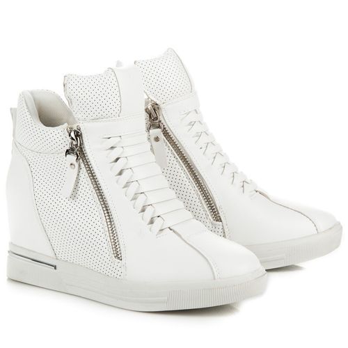 BIAŁE SNEAKERSY Rozmiar - 37 na Arena.pl